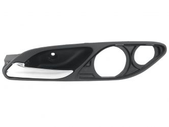 MANETA DE PUERTA INTERIOR BMW SERIE 3 (E46) 1999-2003 COUPE / CON PALANCA CROMADA / BASE NEGRO / DELANTERA IZQUIERDA