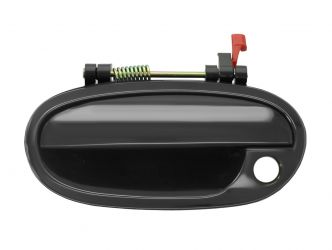 MANETA DE PUERTA EXTERIOR CHEVROLET MATIZ 2005-2008 NEGRA LISA / CON AGUJERO LLAVE / DELANTERA IZQUIERDA