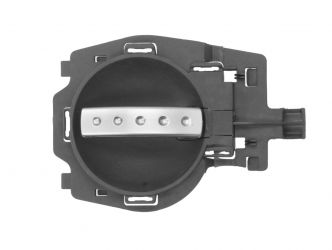 MANETA DE PUERTA INTERIOR CITROEN C2 2003-2008 CON PALANCA PLATA / BASE GRIS / DELANTERA DERECHA