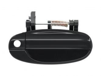 MANETA DE PUERTA EXTERIOR CHEVROLET KALOS 2005-2009 3/5 PUERTAS NEGRA LISA / CON AGUJERO LLAVE / DELANTERA DERECHA