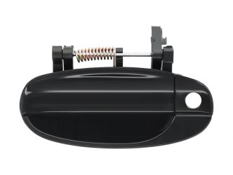 MANETA DE PUERTA EXTERIOR CHEVROLET KALOS 2005-2009 3/5 PUERTAS NEGRA LISA / CON AGUJERO LLAVE / DELANTERA IZQUIERDA