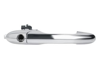 MANETA DE PUERTA EXTERIOR FIAT 500 2015-2024 CROMADA / CON AGUJERO LLAVE / DELANTERA DERECHA