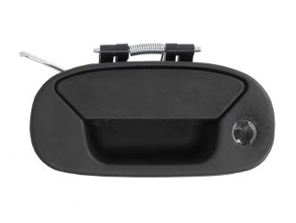 MANETA DE PUERTA EXTERIOR FIAT DOBLO 2001-2006 NEGRA / CON AGUJERO LLAVE / 1 PORTON TRASERO