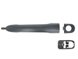 MANETA DE PUERTA EXTERIOR FORD KA 2008-2016 IMPRIMADA / CON AGUJERO LLAVE / DELANTERA IZQUIERDA