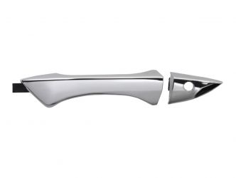 MANETA DE PUERTA EXTERIOR HONDA ACCORD 2008-2010 CROMADA BRILLANTE / CON AGUJERO LLAVE / DELANTERA IZQUIERDA