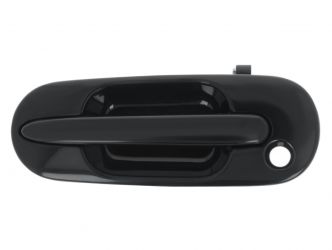 MANETA DE PUERTA EXTERIOR HONDA CRV 1996-2002 NEGRA LISA / CON AGUJERO LLAVE / DELANTERA IZQUIERDA