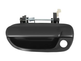 MANETA DE PUERTA EXTERIOR HYUNDAI ACCENT 2000-2003 NEGRA LISA / CON AGUJERO LLAVE / DELANTERA IZQUIERDA