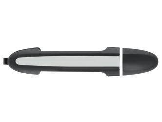 MANETA DE PUERTA EXTERIOR HYUNDAI SANTA FE 2006-2009 IMPRIMADA / INSERTO CROMADO / TRASERA IZQUIERDA