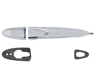 MANETA DE PUERTA EXTERIOR LANCIA YPSILON 2006-2011 PLATA / DELANTERA DERECHA