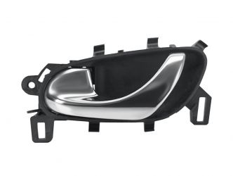 MANETA DE PUERTA INTERIOR NISSAN X-TRAIL 2014-2017 CON PALANCA CROMADA / BASE NEGRO / DELANTERA / TRASERA IZQUIERDA