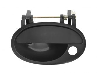 MANETA DE PUERTA EXTERIOR OPEL COMBO 2000-2011 NEGRA / CON AGUJERO LLAVE / DELANTERA IZQUIERDA