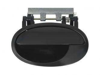 MANETA DE PUERTA EXTERIOR OPEL CORSA C 2000-2003 NEGRA LISA / TRASERA IZQUIERDA