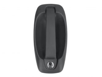 MANETA DE PUERTA EXTERIOR OPEL COMBO 2012-2018 NEGRA / CON AGUJERO LLAVE / DELANTERA IZQUIERDA