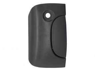 MANETA DE PUERTA EXTERIOR RENAULT KANGOO 1998-2003 NEGRA / CON AGUJERO LLAVE / 2 PUERTAS TRASERAS