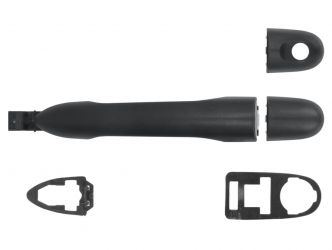 MANETA DE PUERTA EXTERIOR RENAULT KANGOO 2007-2013 NEGRA / DELANTERA IZQUIERDA