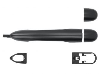 MANETA DE PUERTA EXTERIOR RENAULT MEGANE 2002-2006 NEGRA DELANTERA IZQUIERDA