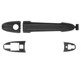 MANETA DE PUERTA EXTERIOR MERCEDES SPRINTER (906) 2006-2013 NEGRA / CON AGUJERO LLAVE / LATERALE IZQUIERDA