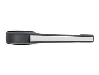 MANETA DE PUERTA EXTERIOR VOLKSWAGEN JETTA 1983-1992 NEGRA CON INSERTO CROMADO / TRASERA DERECHA