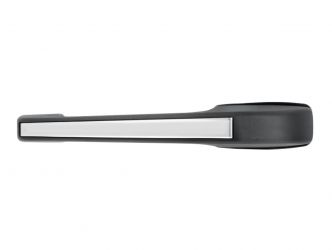 MANETA DE PUERTA EXTERIOR VOLKSWAGEN JETTA 1983-1992 NEGRA CON INSERTO CROMADO / TRASERA IZQUIERDA