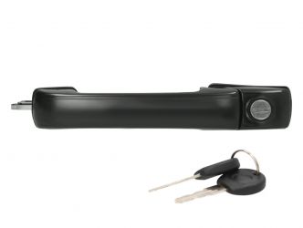MANETA DE PUERTA EXTERIOR VOLKSWAGEN VENTO 1991-1998 NEGRA / CON LLAVE / DELANTERA IZQUIERDA