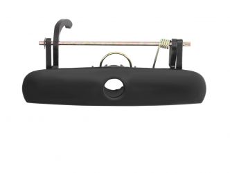 MANETA DE PUERTA EXTERIOR VOLKSWAGEN POLO 2001-2005 NEGRA / CON AGUJERO LLAVE / PORTON TRASERO