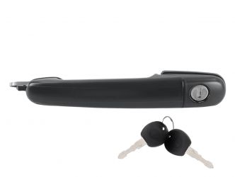MANETA DE PUERTA EXTERIOR SEAT CORDOBA 1993-1997 NEGRA / CON LLAVE / DELANTERA IZQUIERDA