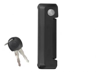 MANETA DE PUERTA EXTERIOR VOLKSWAGEN TRANSPORTER T4 1990-1996 NEGRA / CON LLAVE / LATERAL DERECHA