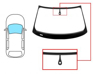 PARABRISAS AUDI A3 2012-2016 4 PUERTAS / DELANTERO / VERDE / CON BASE ESPEJO / CON SENSOR / MOLDURAS PREMONTADAS