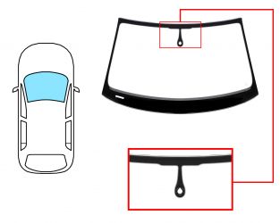 PARABRISAS AUDI A6 2011-2014 4 PUERTAS / FAMILIAR / DELANTERO / VERDE / CON BASE ESPEJO / CON SENSOR / MOLDURAS PREMONTADAS
