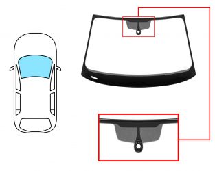 PARABRISAS AUDI A4 2015-2019 4 PUERTAS / FAMILIAR / DELANTERO / VERDE / ACUSTICO / CON SENSOR / PANTALLA INTEGRADA / MOLDURAS PREMONTADAS