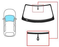 PARABRISAS AUDI TT 2014-2018 COUPE / DELANTERO / VERDE / CON SENSOR / MOLDURAS PREMONTADAS