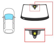 PARABRISAS AUDI A5 2017-2019 CABRIO / DELANTERO / VERDE / ACUSTICO / CON SENSOR / CON SOPORTE CAMARA / MOLDURAS PREMONTADAS
