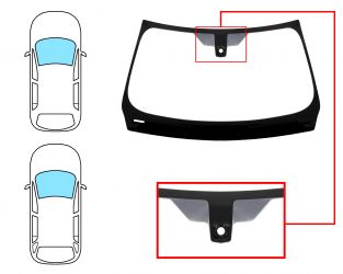 PARABRISAS BMW SERIE 3 (F30-F31) 2012-2015 4 PUERTAS / FAMILIAR / DELANTERO / VERDE / CON BASE ESPEJO / CON SENSOR / SERIGRAFIADO