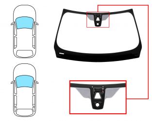 PARABRISAS BMW SERIE 3 (F30-F31) 2012-2015 4 PUERTAS / FAMILIAR / DELANTERO / VERDE / CON BASE ESPEJO / CON SOPORTE CAMARA / CON SENSOR / SERIGRAFIADO
