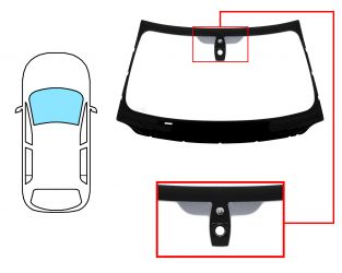 PARABRISAS BMW SERIE 7 (F01-F02) 2012-2015 DELANTERO / VERDE / CON BASE ESPEJO / CON SENSOR