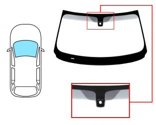 PARABRISAS BMW X5 (F15) 2013-2018 DELANTERO / REFLECTANTE / BANDA GRIS / ACUSTICO / CON BASE ESPEJO / CON SENSOR