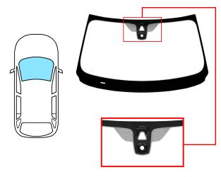 PARABRISAS BMW X5 (F15) 2013-2018 DELANTERO / REFLECTANTE / ACUSTICO / CON BASE ESPEJO / CON SENSOR / CON SOPORTE CAMARA