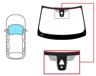 PARABRISAS BMW SERIE 2 (F45) 2014-2018 ACTIVE TOURER DELANTERO / VERDE / CON BASE ESPEJO / CON SENSOR / CON SOPORTE CAMARA / MOLDURAS PREMONTADAS