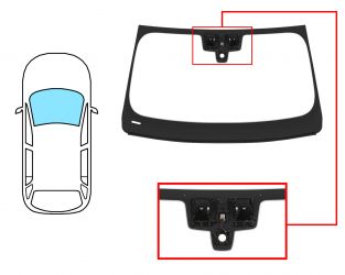 PARABRISAS BMW X3 (G01) 2017-> DELANTERO / VERDE / ACUSTICO / CON BASE ESPEJO / CON SENSOR / CON SOPORTE CAMARA / MOLDURAS PREMONTADAS