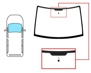 PARABRISAS CITROEN EVASION 1994-2002 DELANTERO / REFLECTANTE / CON BASE ESPEJO