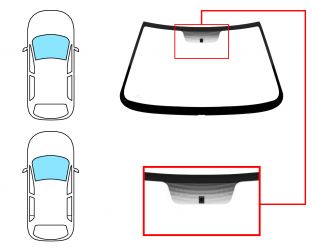 PARABRISAS PEUGEOT 106 1991-1996 3/5 PUERTAS / DELANTERO / REFLECTANTE / CON BASE ESPEJO