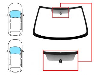 PARABRISAS CITROEN XSARA 1997-2000 3/5 PUERTAS / FAMILIAR / DELANTERO / REFLECTANTE / CON BASE ESPEJO