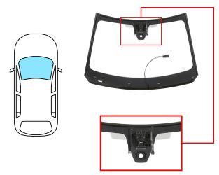 PARABRISAS CITROEN C4 2020-> DELANTERO / VERDE / ACUSTICO / CON BASE ESPEJO / CON SENSOR / CON SOPORTE CAMARA / TERMICO / MOLDURAS PREMONTADAS