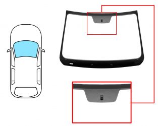 PARABRISAS DACIA JOGGER 2021-> DELANTERO / VERDE / CON BASE ESPEJO 