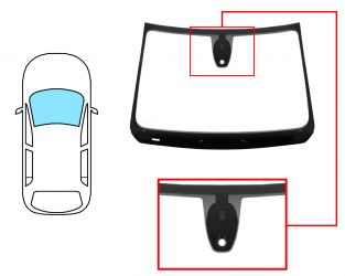 PARABRISAS DACIA JOGGER 2021-> DELANTERO / VERDE / CON SENSOR / CON BASE ESPEJO 