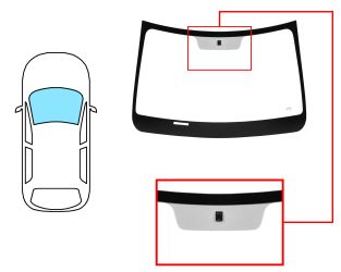 PARABRISAS DACIA SPRING 2020-> DELANTERO / VERDE / CON BASE ESPEJO 