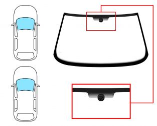 PARABRISAS FIAT TEMPRA 1990-1996 3/4 PUERTAS / FAMILIAR / DELANTERO / INCOLORO / CON BASE ESPEJO 