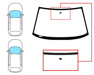 PARABRISAS FORD ESCORT 1990-1992 3/5 PUERTAS / FAMILIAR / CABRIO / DELANTERO / INCOLORO 