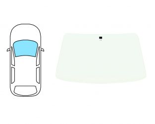 PARABRISAS FORD FIESTA 1989-1996 3/5 PUERTAS / DELANTERO / VERDE