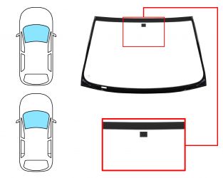 PARABRISAS FORD MONDEO 1993-1997 4/5 PUERTAS / FAMILIAR / DELANTERO / VERDE / TERMICO